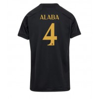 Camiseta Real Madrid David Alaba #4 Tercera Equipación Replica 2023-24 para mujer mangas cortas